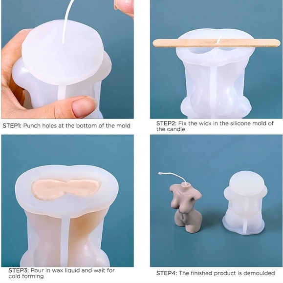 BODY CANDLE MOLD - Picture 4 of 7